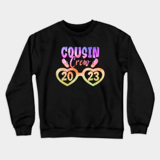 Cousin crew 2023 for summer vacation holiday family Crewneck Sweatshirt